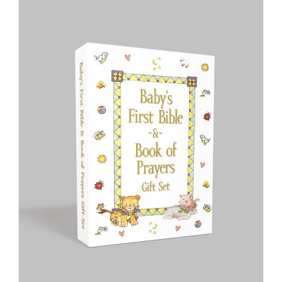 Baby's First Bible and Book of Prayers Gift Set - by Melody Clarkson (Board Book)