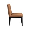 Meridian Furniture,Adrian Vegan Leather Dining Side Chair, Set of 2 - 3 of 4