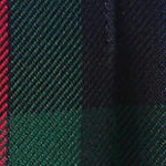 hunter/classic navy plaid