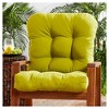 Kensington Garden 19"x21" Outdoor Seat and Back Combo Cushion - 2 of 4