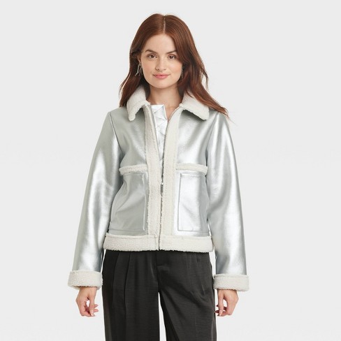 Silver parka clearance womens