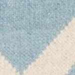 light blue/ivory