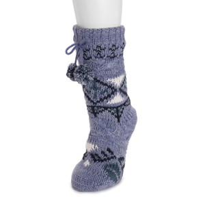 MUK LUKS Women's Chunky Cabin Socks - 1 of 3