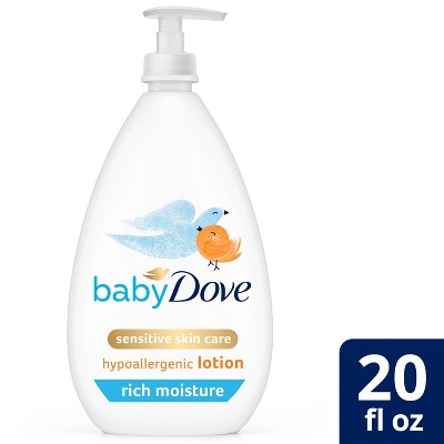 Baby Dove Rich Moisture Sensitive Skin Hypoallergenic Lotion - 20 fl oz