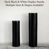 Uniquewise Fiberglass Pillar Column Flower Stand -Photography Props - Cylinder Shape Versatile Pedestal for Wedding, Living Room Décor - 4 of 4