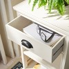 Griffin Side Table - AMH5719C - Vintage White - Safavieh Couture - 2 of 4