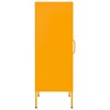 VidaXL Storage Cabinet Mustard Yellow 16.7"x13.8"x40" Steel - 4 of 4