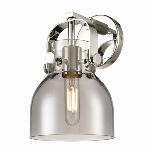 Pilaster II Bell - 1 Light Wall Sconce In Industrial Style-9.75 Inches Tall and 6.5 Inches Wide - 1 of 1