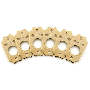 Graph Tech InvisoMatch Plates for Ratio Tuners, Gibson-Style Two-Screw Hole Gold - 1 of 1