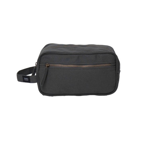 Terra Thread Sustainable Toiletry Bag In Charcoal : Target