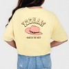 Simply Sage Market Yeehaw Made In The West Front And Back Garment Dyed Tee - 3 of 4