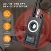 HOM Deluxe Hidden Camera Detector - Spy Camera Finder, GPS Tracker & Wireless Bug Detector - With Adjustable Sensitivity Levels & Detection Mode - 2 of 4