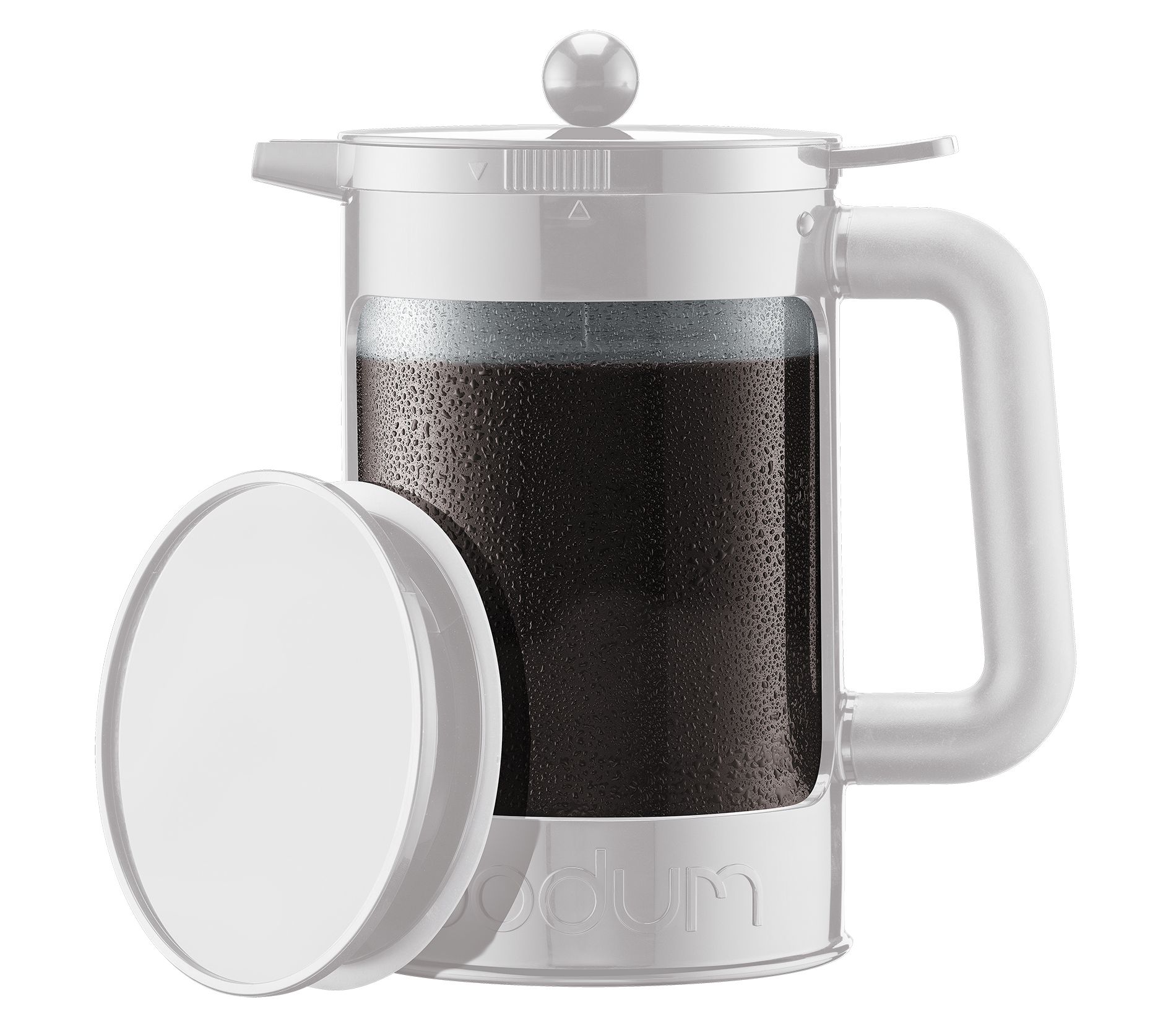 Bodum Bean Cold Brew Coffee Maker 12 Cup / 51oz - White