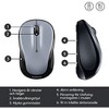 Logitech Comfort Grip Wireless Mouse M325 in Silver - image 4 of 4