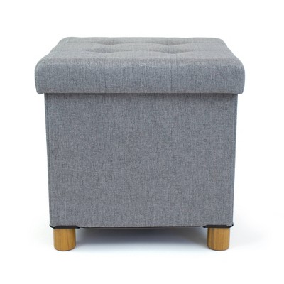 ottoman with storage target