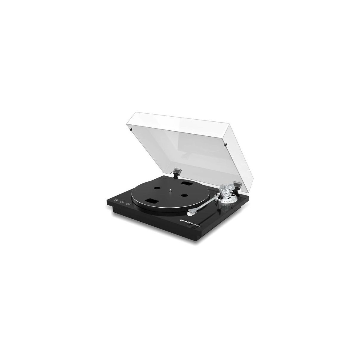 Gemini - Gemini GRP-200 Professional Belt Drive USB Turntable (2 Speeds 33/45) (Black)