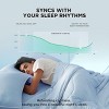 Bedsure Cooling Comforters Queen Size, Blue Cooling Blanket for Hot Sleepers, 4 Pieces Double-Sided Cool Tech Queen Bedding Set with Breathable Lightw - 3 of 4