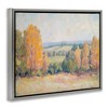 Stupell Industries Countryside in Autumn Floating Frame Canvas Art - 2 of 4