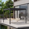 Mondawe 10x10FT Louvered Pergola Outdoor Aluminum Pergola - 2 of 4