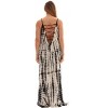 Riviera Sun Womens Maxi Dress  Tie Die Spaghetti Strap Long Sundress  Summer Dresses - 3 of 3