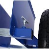 Heavy Duty Panel Dolly - with 10" Pneumatic Wheels, 600LBS Load Capacity, Auto Clamp Design, for Heavy Appliance & Material Handling - 3 of 4