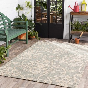 Hauteloom Rectangle Area Rug   Light Sage - 1 of 4