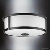 Urban Ambiance Luxury Modern Farmhouse Indoor Ceiling Light,  4-5/8''H x 12-5/8"W x 12-5/8''D,  Matte Black Finish, UHP4599 - 3 of 4