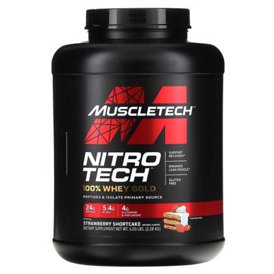 Muscletech Nitro Tech, 100% Whey Gold Protein Powders