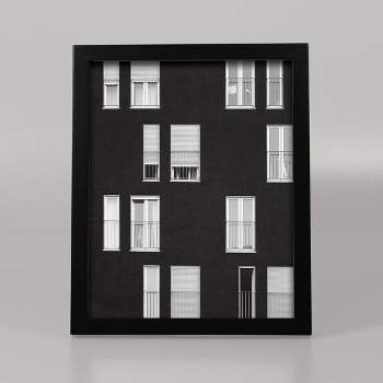 8" x 10" Thin Single Picture Frame Black - Threshold™