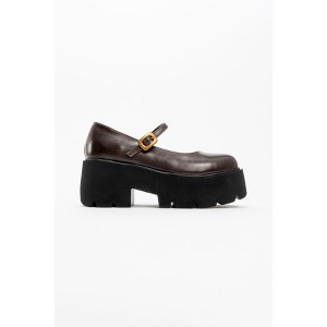Linley Brown Platform Loafer (Women) | Prologue Shoes - 1 of 4