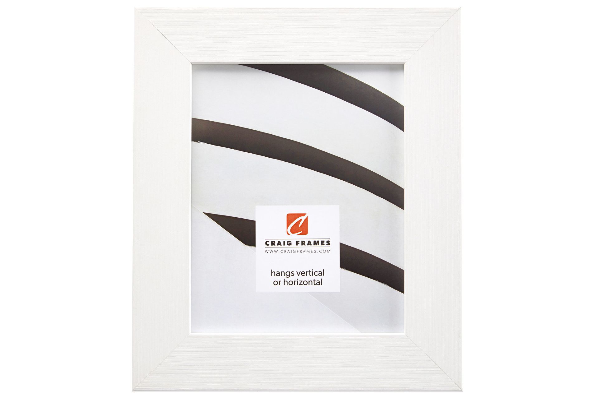Bauhaus 200 Textured White Oak 16x20 inch Picture Frame
