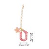 Unique Bargains Flower Letter Water Cup Pendant 1 Pc - 2 of 4
