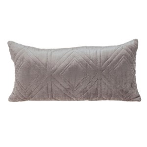 Parkland Collection,Reta Transitional Quilted Throw Pillow - 1 of 4