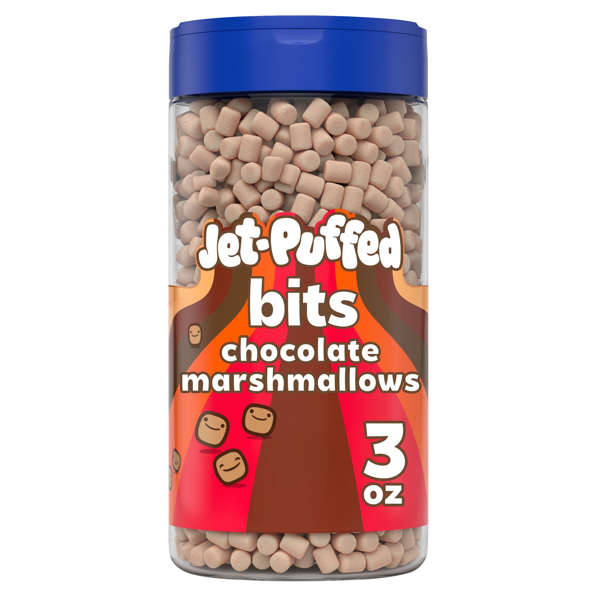 Jet-Puffed Bits Chocolate Marshmallows - 3oz