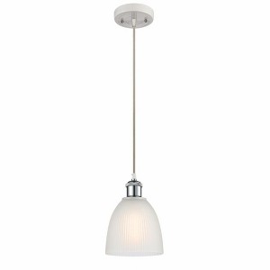 Castile - 1 Light Cord Hung Mini Pendant In Industrial Style-9 Inches Tall and 6 Inches Wide - 1 of 1