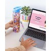 Packed Party Little Letters Sipper Cup; Reusable Confetti Tumbler Drink with Straw; Great for Adults, Kids, Men and Women- 20 oz Container - 2 of 4