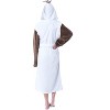Disney Adult Frozen Snowman Olaf Costume Robe Hooded Bathrobe White - 2 of 4