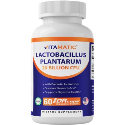 Lactobacillus Plantarum 20 Billion - 60 DR Capsule