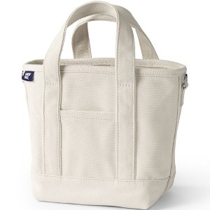 Lands' End Open Top Canvas Tote Bag - 1 of 4