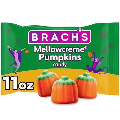 Brach's Halloween Autumn Fall Harvest Mellowcrème Candy Pumpkins - 11oz