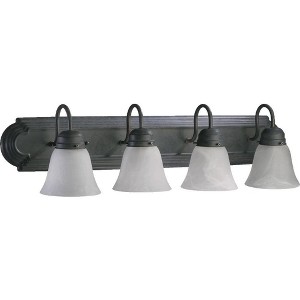 Quorum Lighting 4 - Light Vanity in  Toasted Sienna - 1 of 1