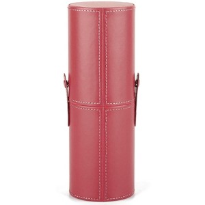 Narwey Makeup Brush Holder Travel Brushes Case Bag Cup Storage Dustproof  (Red) - 1 of 3