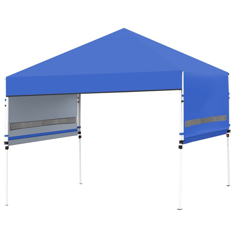 Tangkula 10x17ft Pop up Canopy  3 Height Adjustment Folding Tent with Roller Bag, 5 of 11
