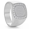 Pompeii3 1/2Ct Diamond Men's Wedding Ring Anniversary Band in White, Yellow, or Rose Gold - 2 of 4