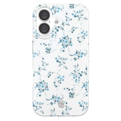 VELVET CAVIAR Apple iPhone 16 MagSafe Case - French Blue Floral