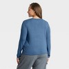 Women's Long Sleeve Brushed Knit T-Shirt - A New Day™ - 2 of 3