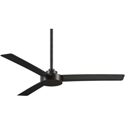 52" Minka Aire Modern Industrial 3 Blade Indoor Ceiling Fan Coal for Living Room Kitchen Bedroom Family Dining Home Office House