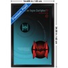 Trends International Star Wars: Moving At Lightspeed - TIE Fighter Framed Wall Poster Prints - 3 of 4