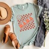 Simply Sage Market Women's Mama Checkerboard Smiley Face Short Sleeve Graphic Tee - 3 of 4