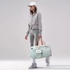Small Gym Bag for Women, Travel Duffle Bag Carry On Weekender Bag with Shoe Compartment - 2 of 4